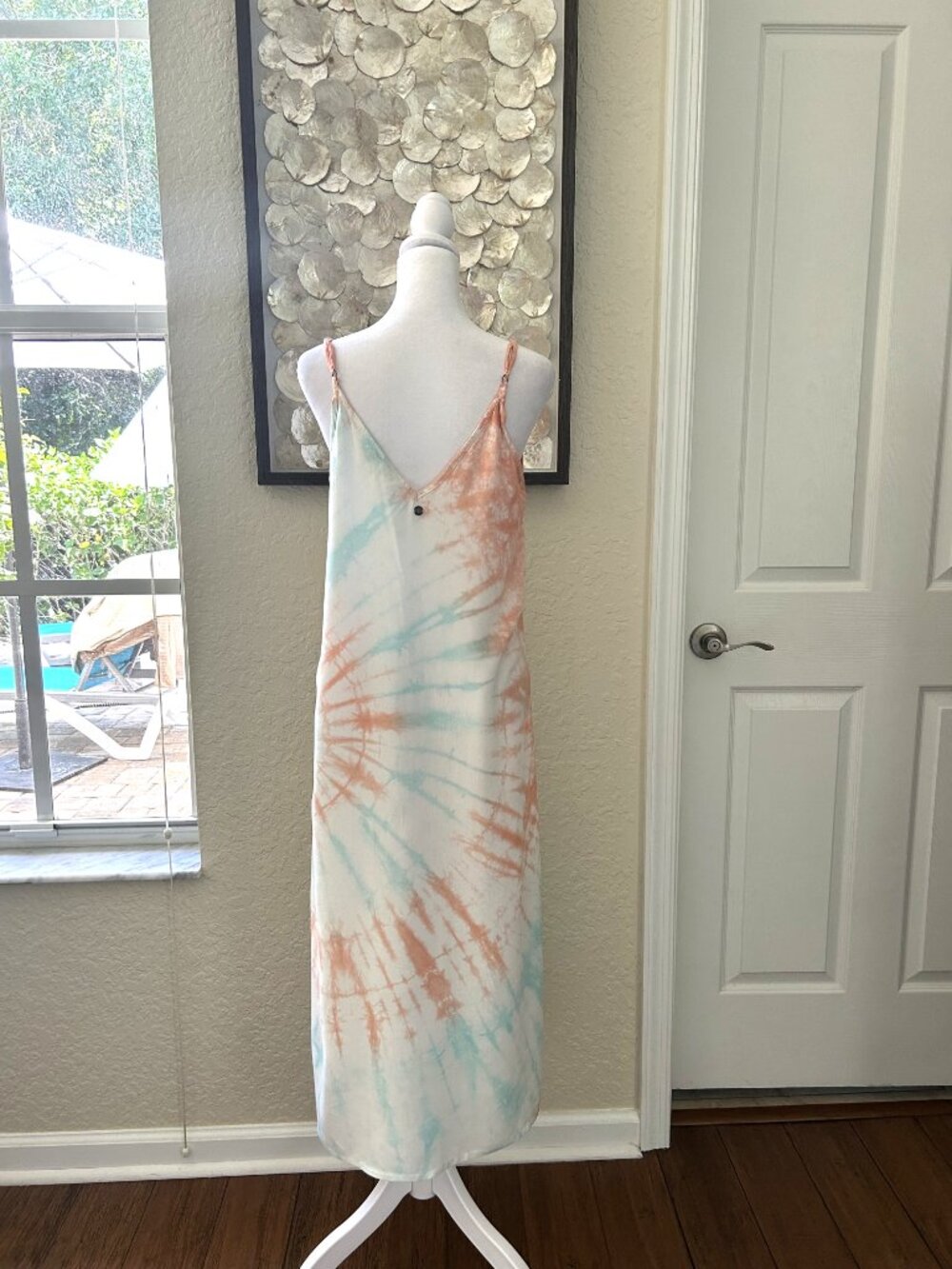 Roxy Pastel Tie Dye Midi Dress - Picture 6 of 6